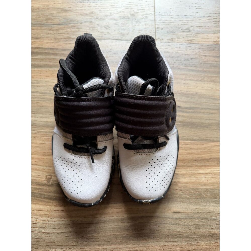 Under Armour Kids Black/White Basketball Shoes